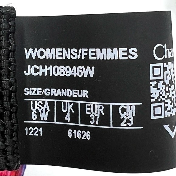 6W 6 W WIDE Chaco Women's JCH108946W Rainbow Multicolor Tie Dye Black Sandals - Picture 13 of 13